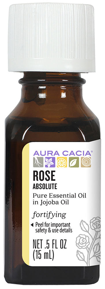 AURA CACIA Rose Absolute in Jojoba Oil (15 ml)
