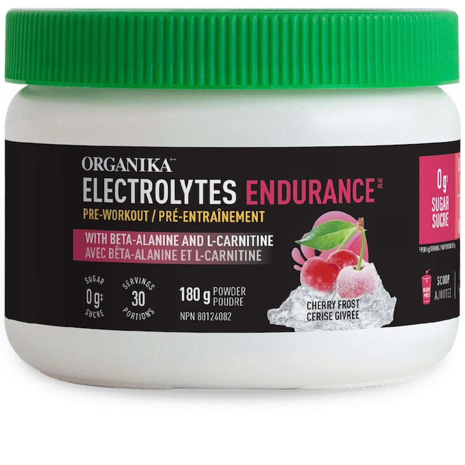 ORGANIKA Electrolytes Endurance Cherry Frost 180 G The Health Hut organika-electrolytes-endurance-cherry-frost-180-g-the-health-hut