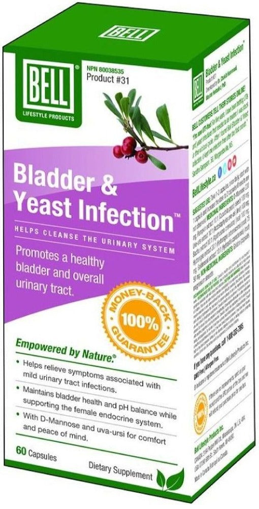 BELL Bladder & Yeast Infection (60 caps)