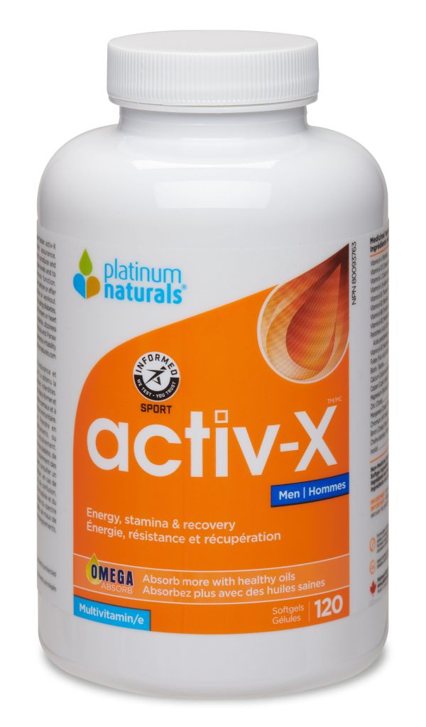 PLATINUM Activ-X for Men (120 sgels)