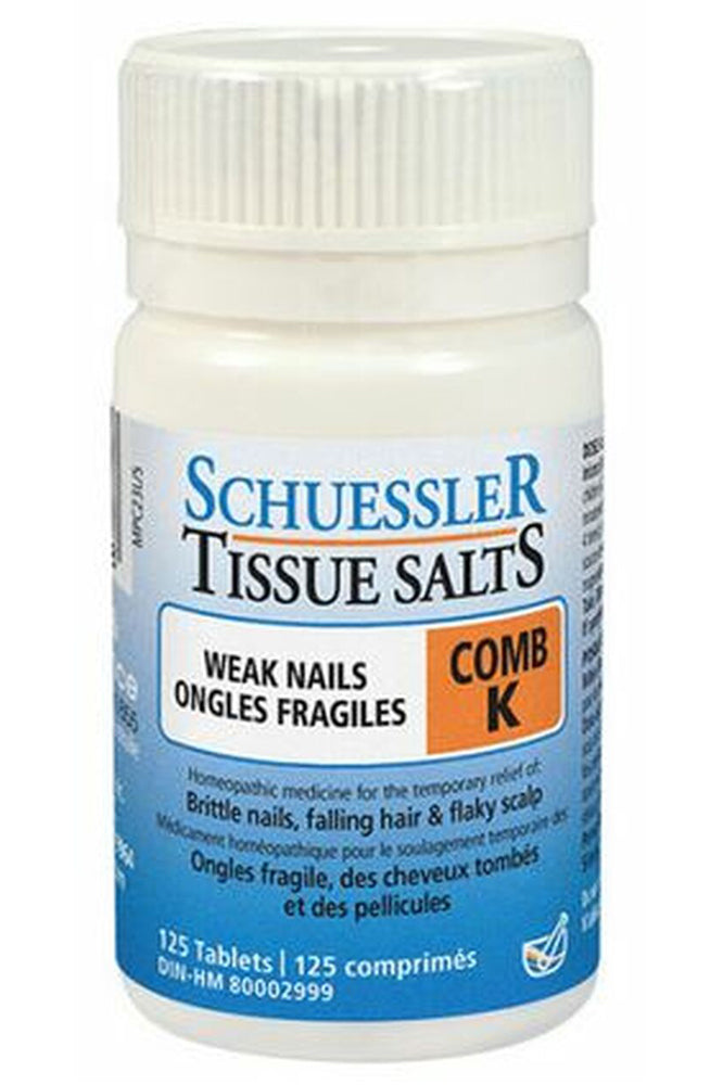 MARTIN & PLEASANCE Comb K (6X) Weak Nails (125 Tabs)