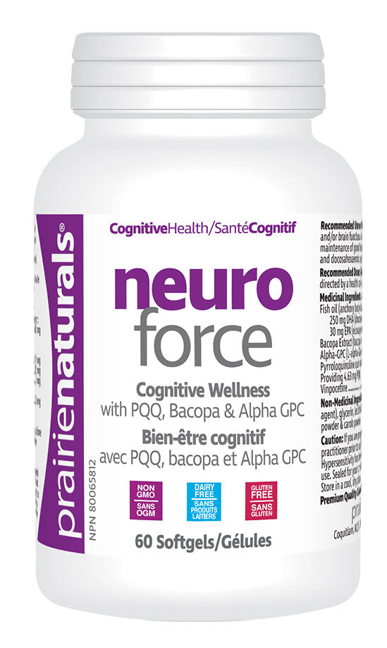 PRAIRIE NATURALS Neuro Force (60 sgels)