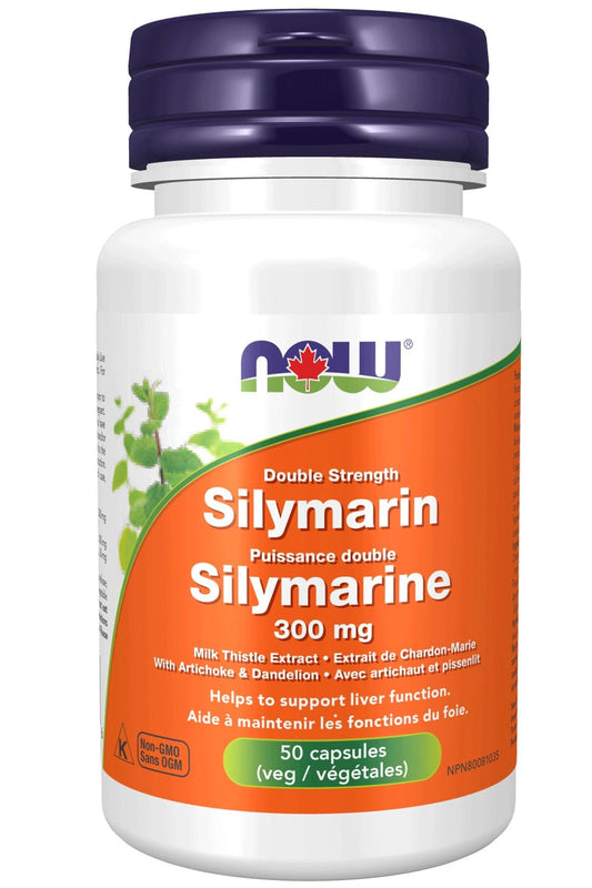 NOW - Silymarin Milk Thistle Extract with Dandelion -(300 mg - 50 V-Caps)