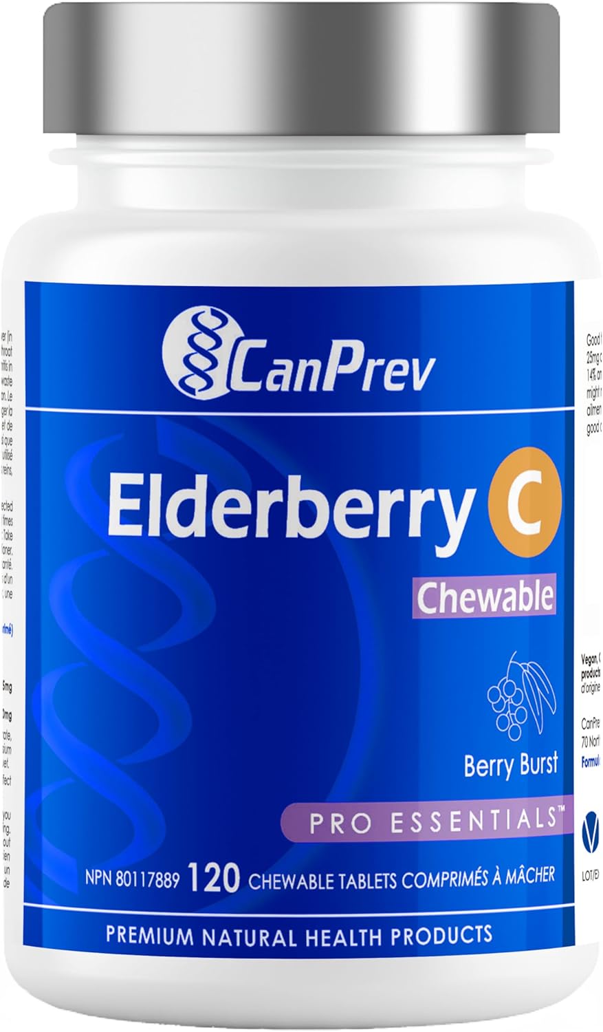 CanPrev Elderberry C Chewable 120 chewable
