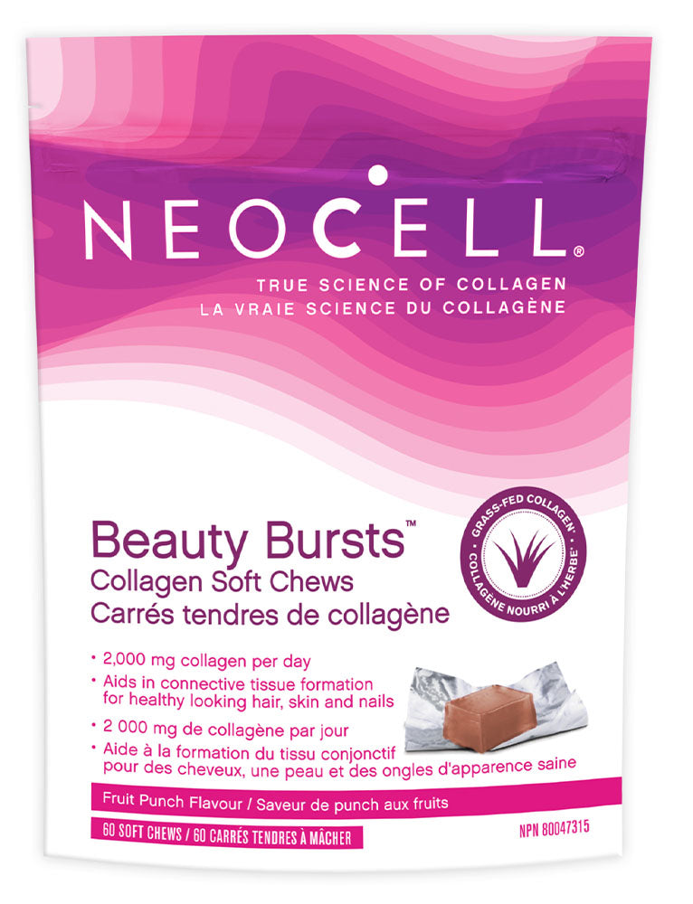 NEOCELL Beauty Bursts Collagen (Fruit Punch - 60 chews)