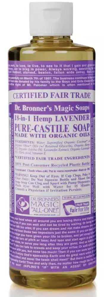 DR BRONNER'S Pure Castile Soap (Lavender - 473 ml)