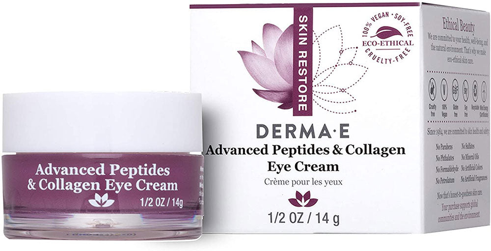 DERMA E Adv. Peptides & Collagen Eye Cream (14 gr)
