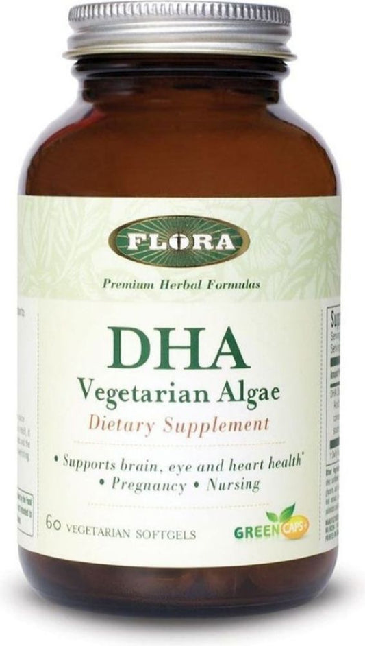 FLORA DHA Vegetarian Algae (60 veg sgels)