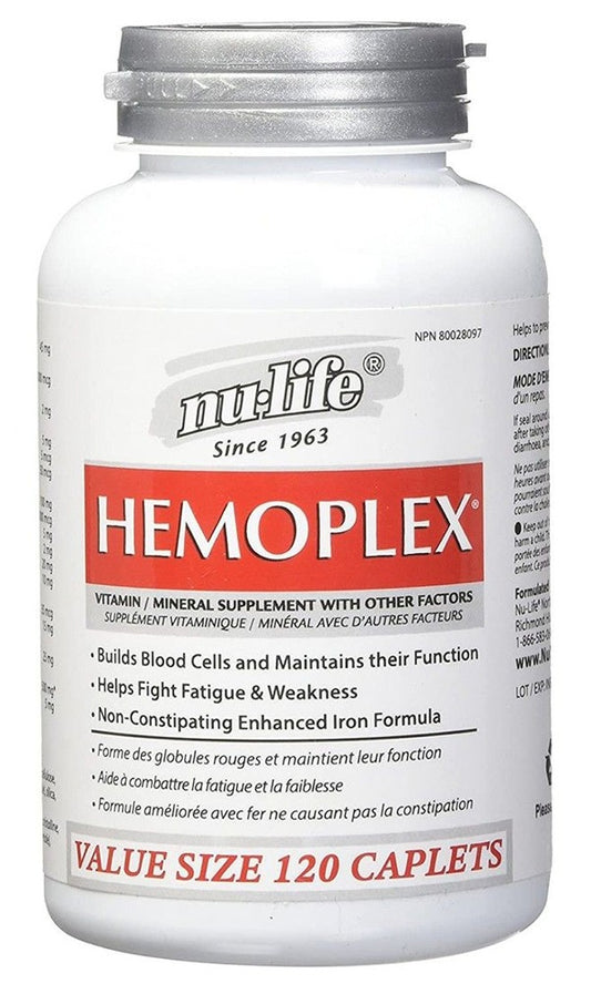 NU-LIFE Hemoplex (60 Caplets)