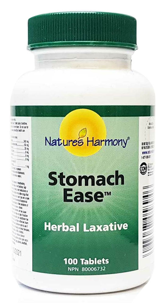 NATURES HARMONY Stomach Ease Laxative (100 Tabs)