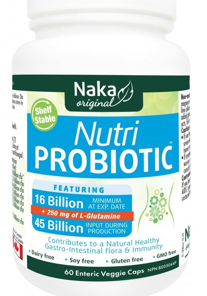 NAKA Nutri Probiotic 16 Billion Shelf Stable (60 veg caps)