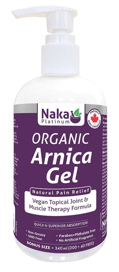 NAKA PLATINUM Organic Arnica Gel (340 ml)