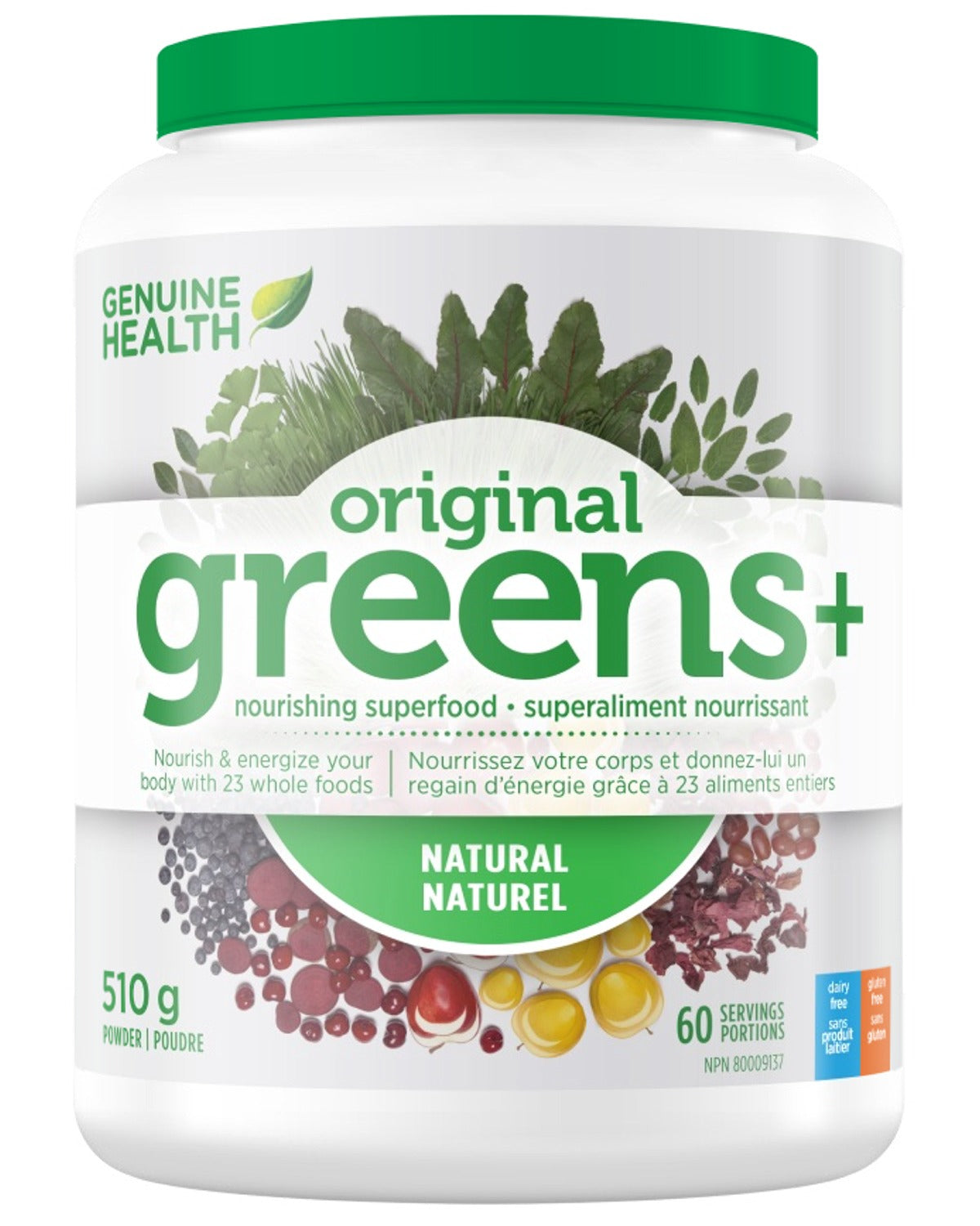 GENUINE HEALTH Original Greens+ (Natural - 510 gr)