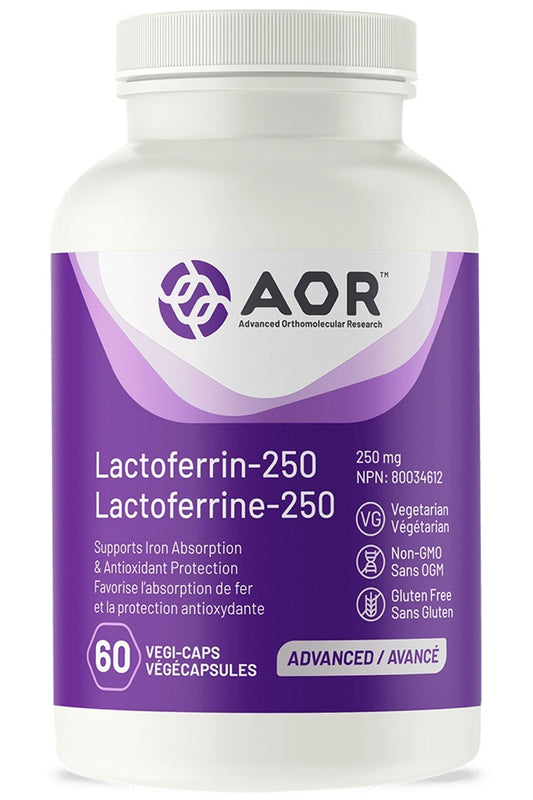 AOR Lactoferrin (250 mg - 60 vcaps)