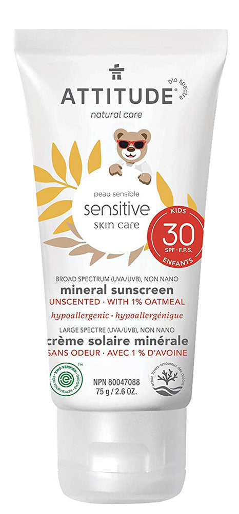 ATTITUDE SPF30 Adult Sensitive Skin