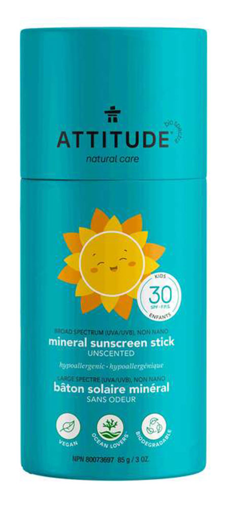 ATTITUDE SPF30 Kids Sunscreen Stick - FF