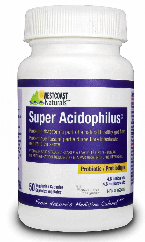 WESTCOAST Super Acidophilus (50 V-Caps)