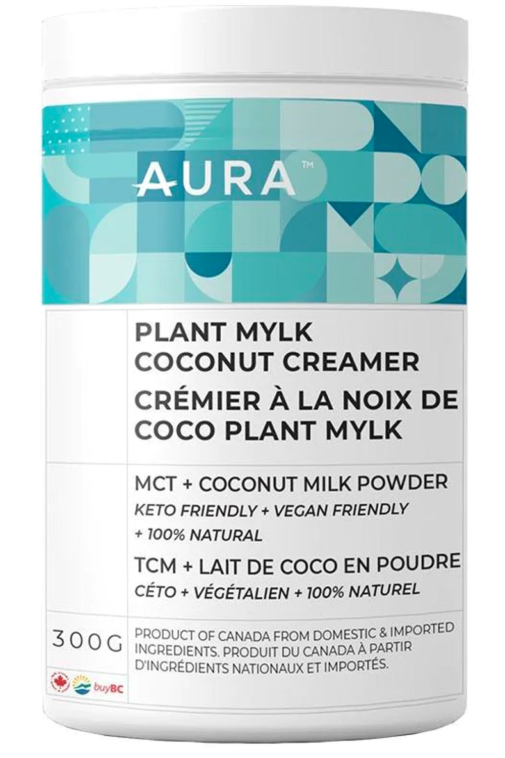 AURA NUTRITION Plant Mylk Coconut Creamer (300 gr)