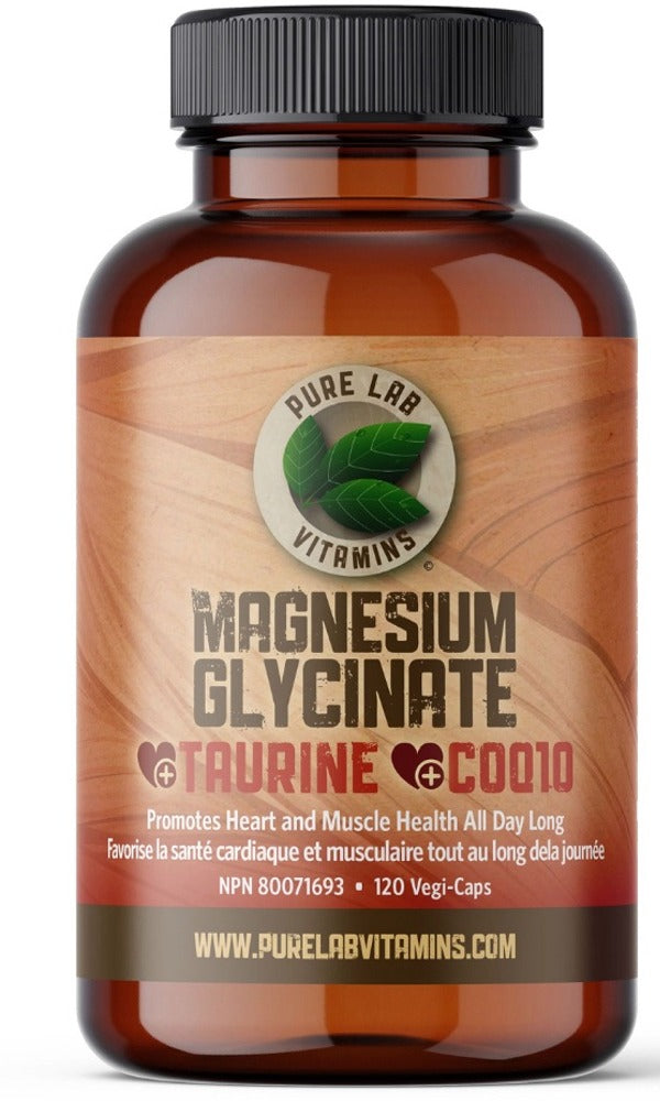 PURE LAB Magnesium+Taurine+CoQ10 (120 veg caps)