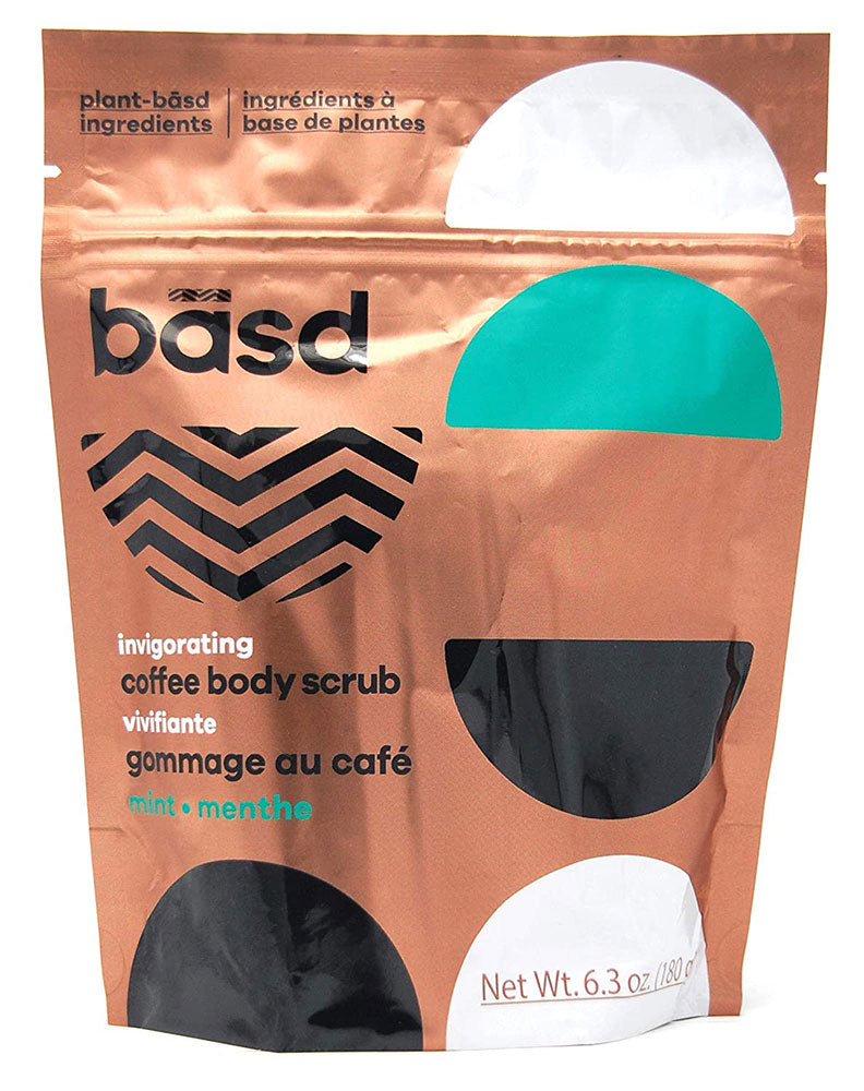 BASD Coffee Bodyscrub Invigorating (Mint - 180 gr)