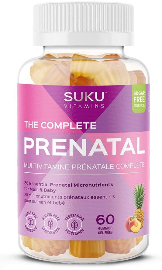 SUKU The Complete Prenatal (60 Gummies)