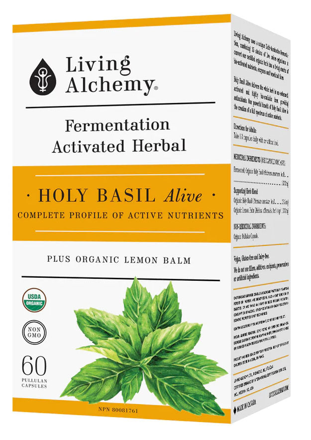 LIVING ALCHEMY Holy Basil Alive (60 caps)