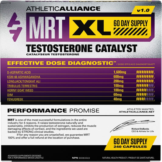 ATHLETIC ALLIANCE MRT XL Testosterone Catalyst (240 caps)