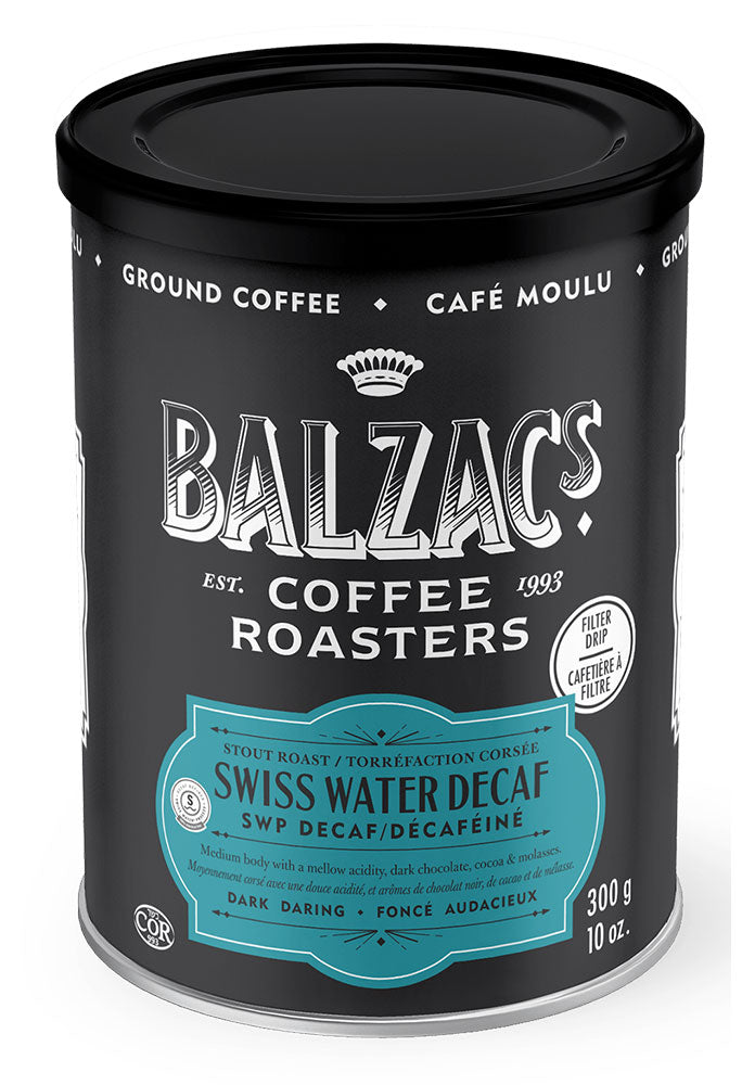 BALZAC'S COFFEE Swiss Water Decaf - Ground