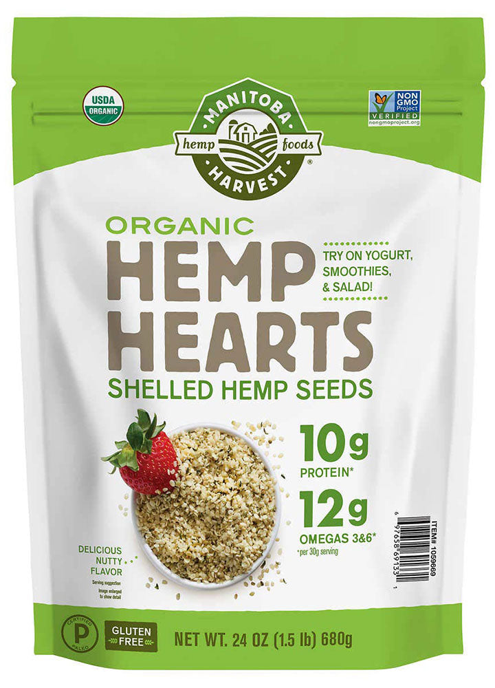 MANITOBA HARVEST Organic Hemp Hearts (2 kg)