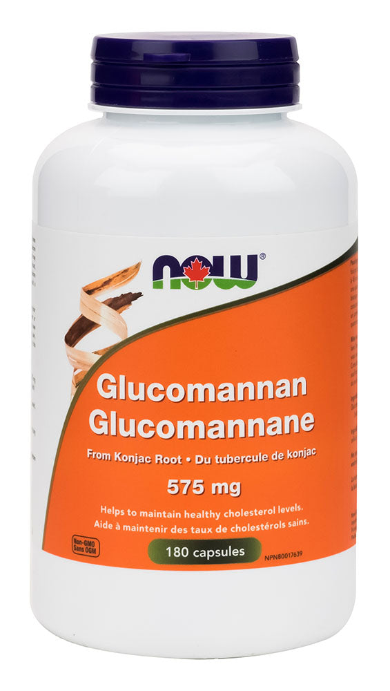 NOW Glucomannan (575 mg - 180 caps)
