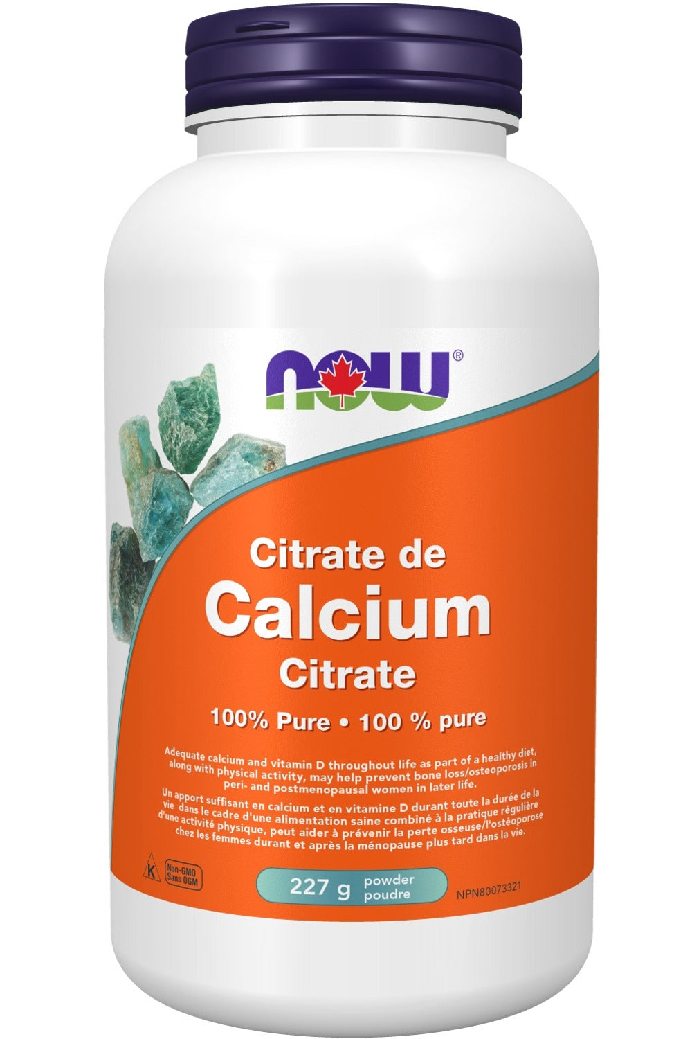 NOW Calcium Citrate (Powder 227 grams)