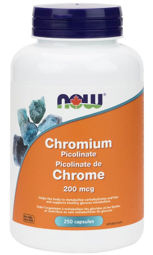 NOW Chromium Picolinate 200 MCG (250 caps)