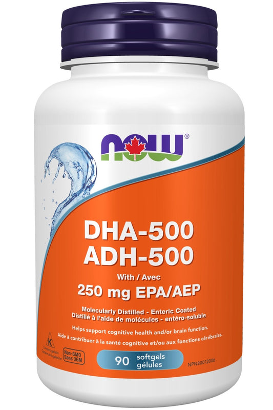 NOW DHA-500 (1000 mg - 90 sgels)