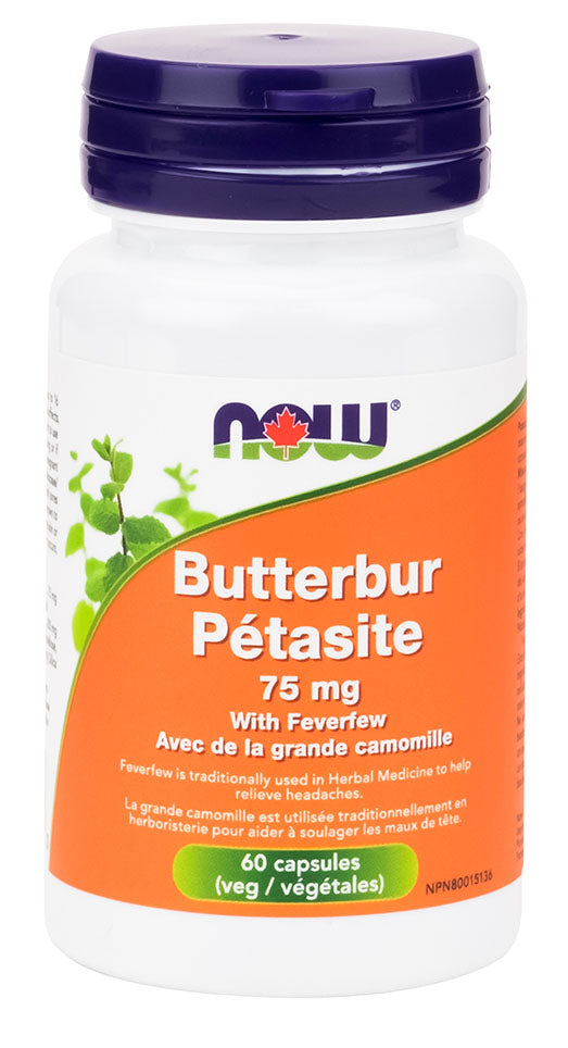 NOW Butterbur (75mg - 60 veg caps)