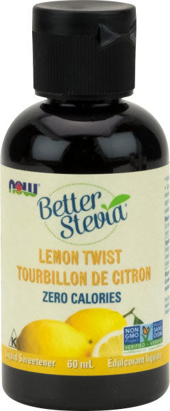 NOW Better Stevia (Lemon Twist - 60 ml)