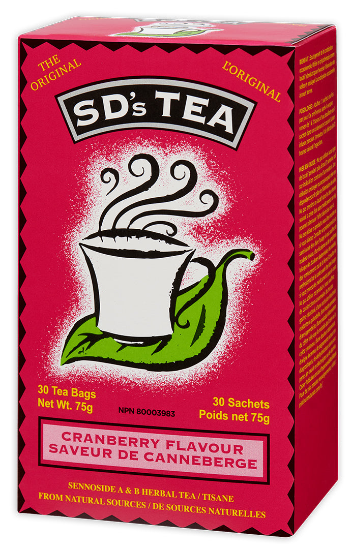 PLATINUM SD's Tea Cranberry  (30 bags)