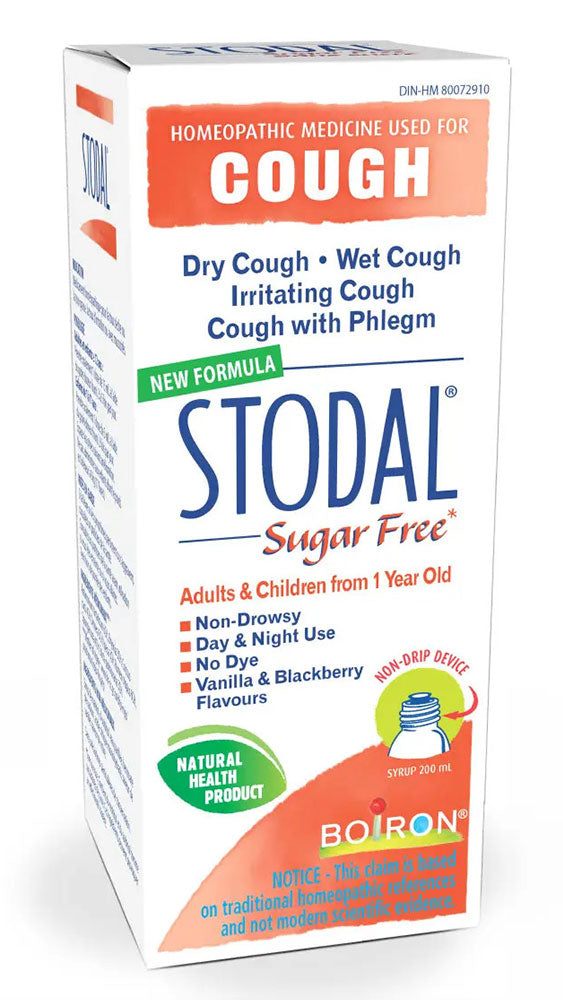 BOIRON Stodal Adults Cough Syrup S/F (200 ml)