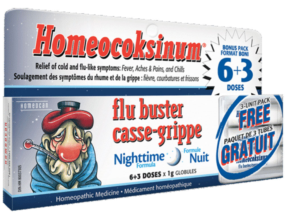 HOMEOCAN Homeocoksinum Flu Buster Nighttime (12 ct)
