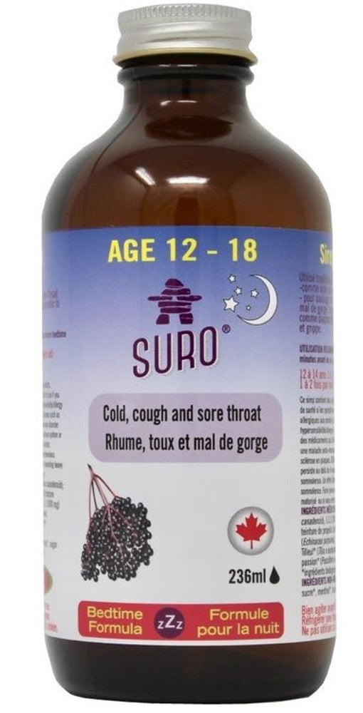SURO Elderberry Syrup Nighttime (Age12-18)