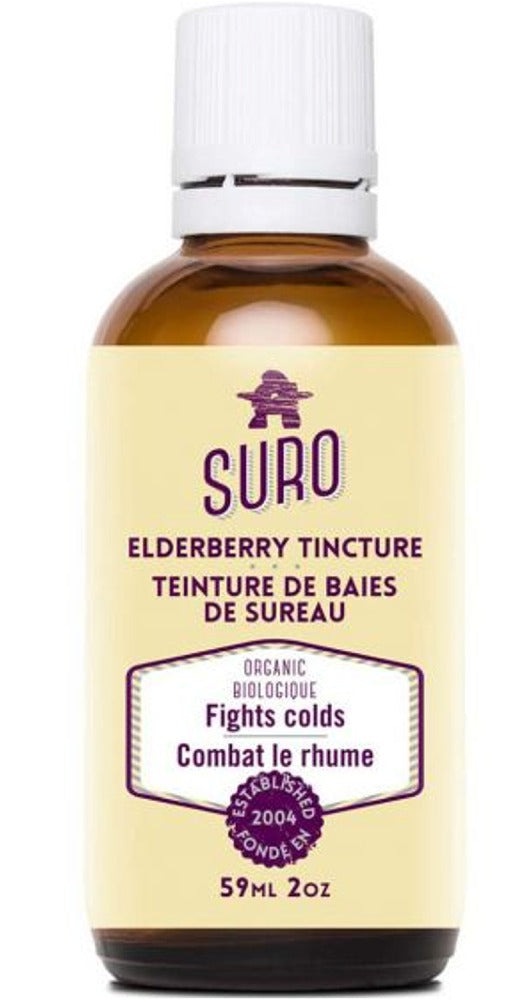 SURO Fresh organic elderflower tincture (59 ml)