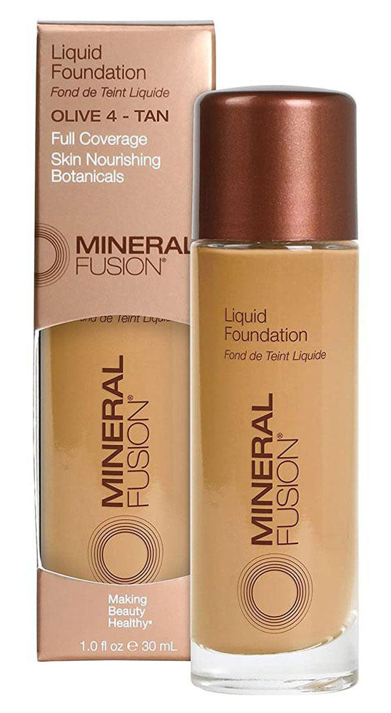 MINERAL FUSION Liquid Foundation Olive 4 (30 ml)