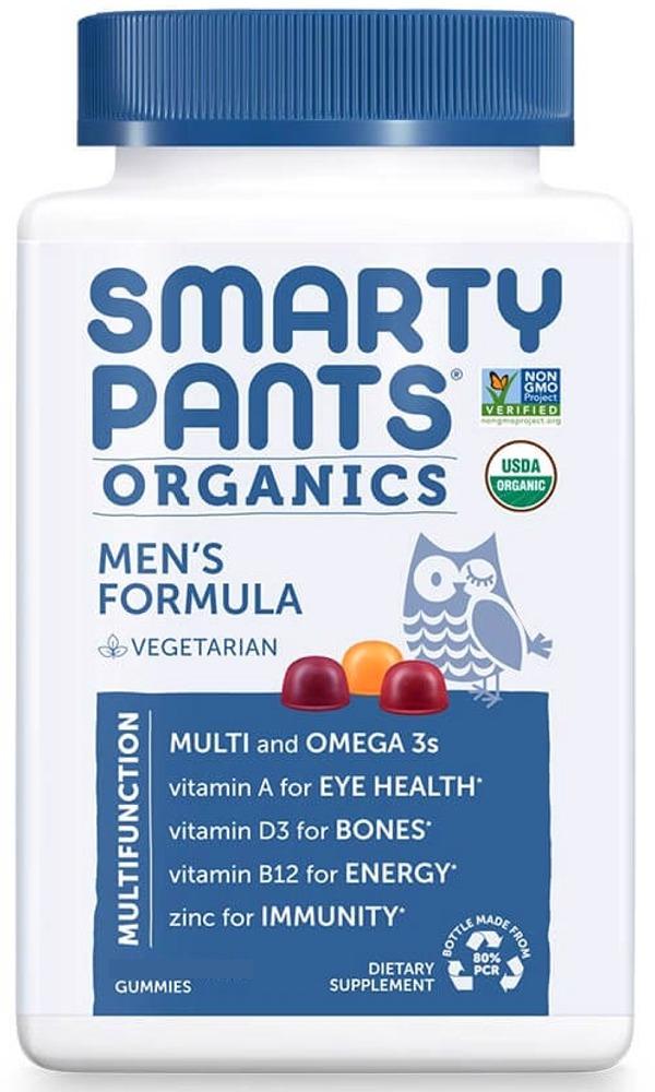 SMARTY PANTS Organic Mens Formula (90 V-Gummies)