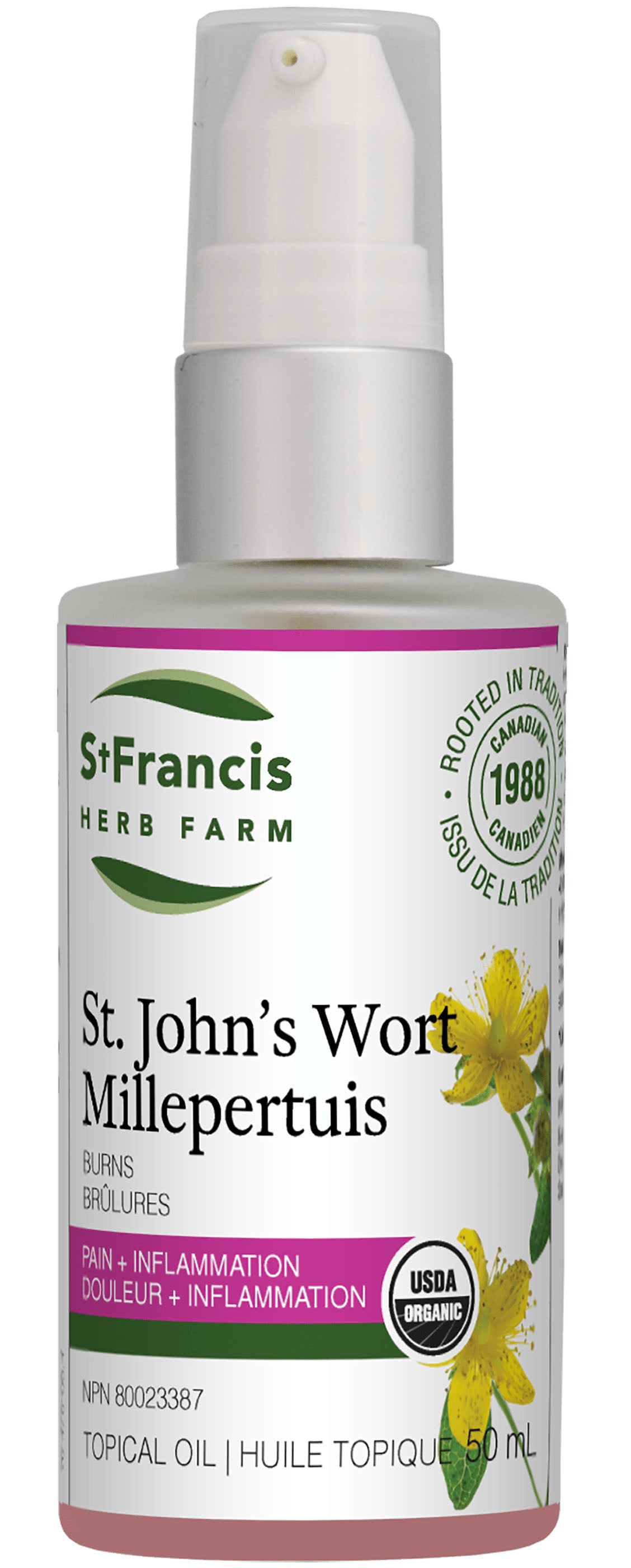 ST FRANCIS HERB FARM St.John's Wort Oil (50 ml)