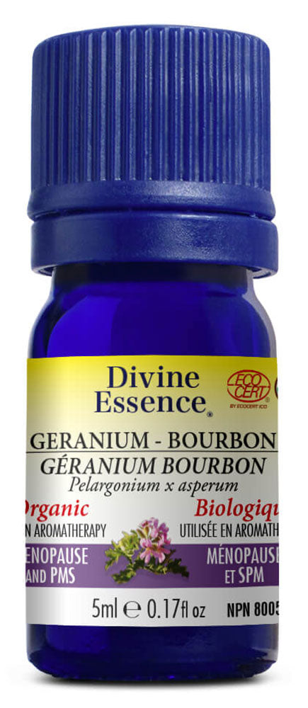 DIVINE ESSENCE Geranium Bourbon  (Organic - 5 ml)