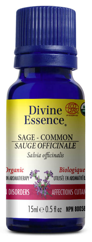 DIVINE ESSENCE Sage - Common (Organic - 15 ml)