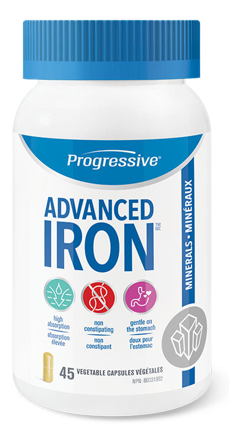 PROGRESSIVE Advanced Iron (45 veg caps)