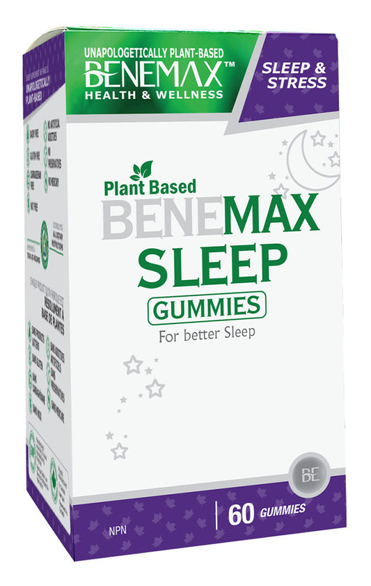 BENEMAX Sleep Gummies (Passion Fruit - 60 gummies)