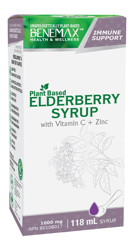 BENEMAX Elderberry Syrup Adult (118 ml)