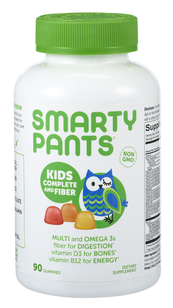 SMARTY PANTS Kids c Formula + Fiber (90 Gummies)
