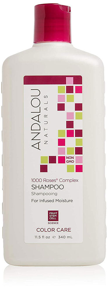 ANDALOU NATURALS Shampoo, 1000 Roses Color Care (340 ml)
